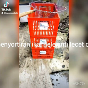 Keranjang Sortir Ikan Lele Aluminium & Alat Sortir Ikan Lele Praktis