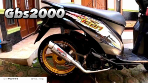 Knalpot Proliner Krum Beat F1 Beat Pop Beat Street Beat Karbu Vario 110 Scoopy Spacy