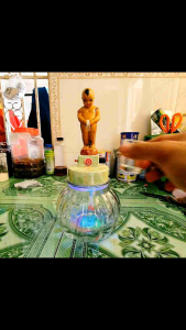 Máy Rót Rượu Tự Động Cảm Ứng ( Chú Tiểu Thân Thủy Tinh ) 1.9 lít