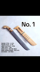 READY Golok Mini Sfn Untuk Pemotong Kayu Berkebun Belah Kelapa Tajam Full Tang Baja Per DIJAMIN REAL PICT 100%