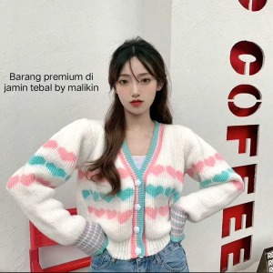 MALIKIN CARDIGAN LOVE/CARDIGAN CROP LOVE