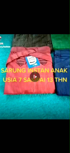 SARUNG CELANA LAKI LAKI /SARUNG INSTAN LAKI LAKI USIA 3 SAMPAI 14 TAHUN