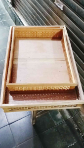 box tumpeng 40x60 cm - kerajinan box tumpeng kotak - box tumpeng bambu - nampan tumpeng