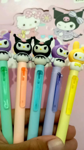 Gel Ink Pen Karakter Kuromi & My Melody: Pen Unik untuk Anak & Sekolah