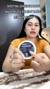 [BISA COD] BPOM - Smoothing Keratin Rambut Pinksmoth Travel Size 100ml tanpa catok