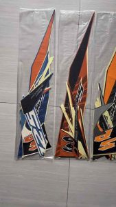 STIKER STRIPING LIS LES BODY MOTOR SHOGUN SP 125 2008 2009