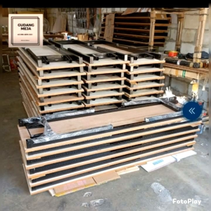Package Bundling 2 unit Rangka Meja Lipat ukuran 100*40*75
