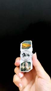 ( Hcm gia nhanh ) Đồ chơi Con quay yoyo ca cấp nguyên khối hình ngộ không (wukong) quay đầm chắc tay - màu trắng