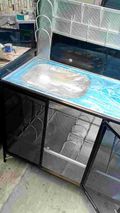 Wastafel Cuci Piring Bak 1 meter full