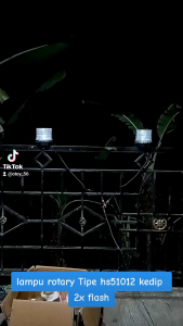 LAMPU ROTARY ROTARI 2X KEDIP UNIVERSAL 12VOL-24VOL
