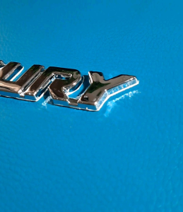 Emblem Tulisan LUXURY NEW CHROME