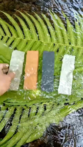 batu asah asli alam 1set isi 4pcs