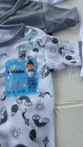 6 Pcs Baju Celana Bayi Baru Lahir Lengan Pendek Terbaru Stelan Bayi Baru Lahir Terlaris