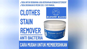 ZUPERR KLEEN serbuk ajaib pembersih Noda baju pouch 250gr
