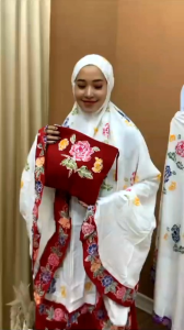 mukena batik dewasa rayon premium jumbo