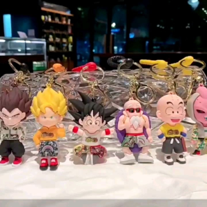 Gantungan Kunci Anime Dragon Ball Keychain Goku Untuk Tas Motor Mobil