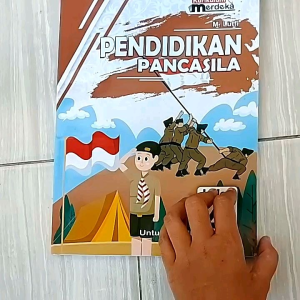 Buku Kurikulum Merdeka SD/MI: Pendidikan Pancasila & Kewarganegaraan & Seni Rupa WKJ Kelas 5