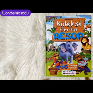 Koleksi Cerita Aesop 60 Cerita Popular Mengikut Suku Kata | Buku Cerita Kanak Kanak | Cerita Haiwan Teladan