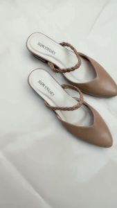 Sepatu Wanita Model Bapau Kepang Tinggi Hak 3 Cm / High Heels Wanita Terbaru Bisa Cod SAM SHOES