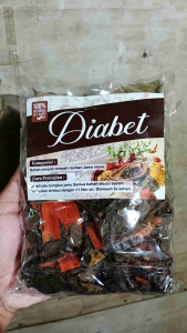 Jamu diabet Jogja - wedang rempah diabet isi 10 - herbal alami diabetes - membantu menyeimbangkan gula