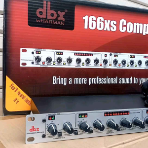 COMPRESSOR DBX 166XS LIMITER GATE SILVER 166 XS