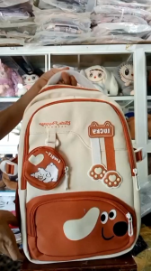 Balo đi học in hoạt tiết dễ thương kèm ví mã BK212 size 41*30*18cm