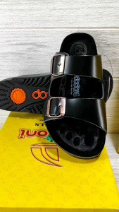 Morstyle Shop Sandal Dodoni LU 328 / Sandal Kulit Pria / Sandal Tali Dua