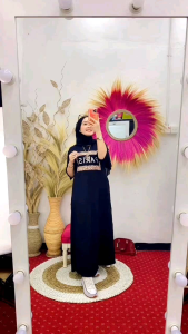 Gamis paris terlaris Ld 100 Pb 133 Bahan combad 20s