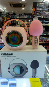 [Ready Stock] Wireless Karaoke Speaker With Wireless Microphone Can Change Voice