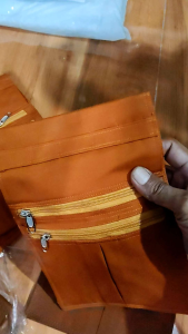 กระเป๋า กระเป๋าจิงโจ้ กระเป๋าจิงโจ้ผ้าเวสปอย กระเป๋าคาดเอว กระเอนกประสงฆ์ กระเป๋าซิปจีบ กระเป๋าพระ