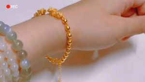 คลาบ 24K ชุบทอง เรียกทรัพย์ เสิรมดวง กำไลปี่เซียะ ช้อประตู ไม่รั่วไหล เงินทอง