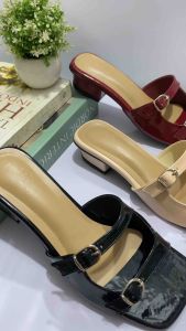 SANDAL WANITA Hak Tahu/sendal Heels 3 cm Sandal cw37-40 kokop gesper