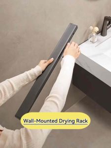 Wall-mounted Drying Rack Foldable Balcony Drying Clothes Rack Ampaian Penjemur Baju