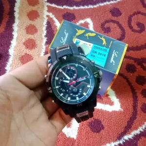 Balikadenshop jual Jam Tangan Sport Pria LASEBO LSB981 Dual Time Rubber Strap Anti Air