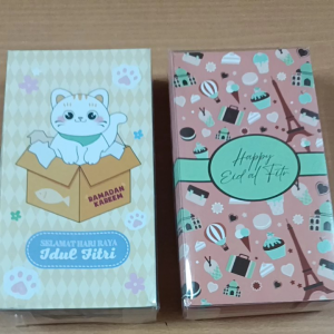 Amplop Lebaran Idul Fitri Panjang & Pendek Isi 10pc