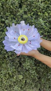 Kelopak Bunga Dekorasi Pelaminan: Bunga Hias Organza 29cm