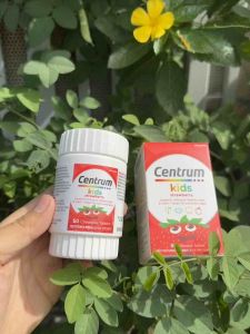 KẸO NHAI CENTRUM KIDS STRAWBERRY 60 VIÊN CHÍNH HÃNG