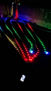 Đèn led usb 10 mét 100 bóng 16 triệu màu chống nước