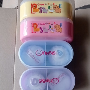Tempat Bedak Bayi Double: 2 Buah Tepukan Berkualitas