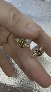 2 way wearing bee design fashion earring