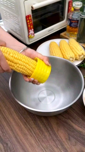 Alat Serut Pengupas Jagung Bentuk Bulat Model Puter Perontok Jagung