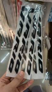 Bộ tem chữ nổi Vario 2023 màu đen hàng nhập Thái Lan chất lượng cao dành trang trí riêng cho dòng xe này tem chữ nổi gồm 2 cái như hình màu sắc rất đẹp và bền giá bán cực tốt bán lẻ như bán sỉ