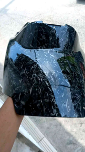 tutup mesin scoopy karbu karbon forget