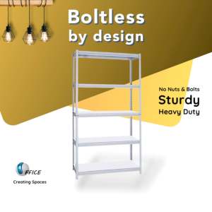 Boltless Shelving Rack | HDB Bomb shelter | Metal Steel | Heavy Duty | Anti-Rust