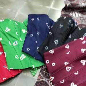 Kamisol jumputan asli | kamisol jumputan | bustier jumputan | bustier | kemben jumputan | kemben