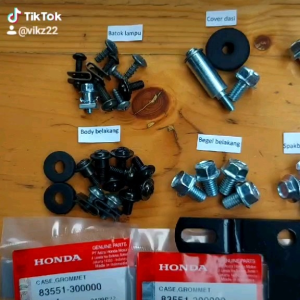 Baut Body Set Honda Astrea Grand Sabit Muda Original