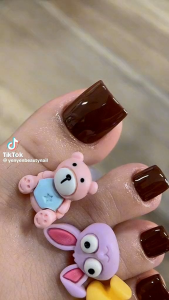 Sơn gel màu NÂU TÂY KLS siêu Hot