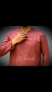 Koko Kurta Polos Lengan Panjang Brand IJTIHAD Katun Madinah