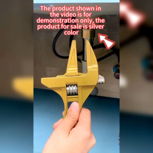 LISM Kunci Pas Universal Adjustable Wrench Spanner 6-68mm - UW82 - Silver