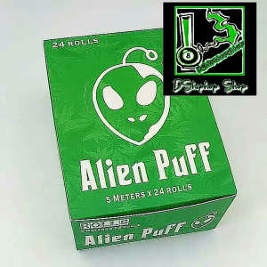 ALIEN PUFF 5 METER ROLL H*MP PAPER***FRESH FROM U.K.***